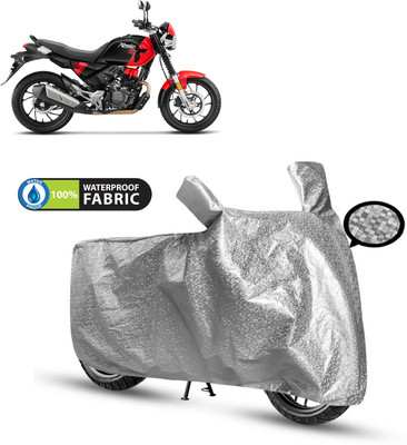 PAGORA Waterproof Two Wheeler Cover for Hero(Xpulse 200T, Silver)