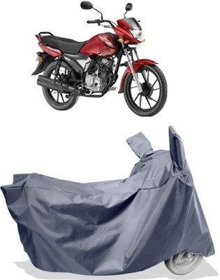 Amexride Two Wheeler Cover for Yamaha(Saluto RX BS6, Grey)