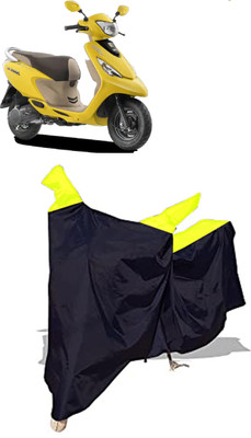 Amexride Two Wheeler Cover for TVS(Scooty Zest 110, Multicolor)