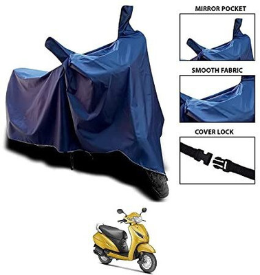 Mdstar Waterproof Two Wheeler Cover for Honda(Activa 5G, Blue)