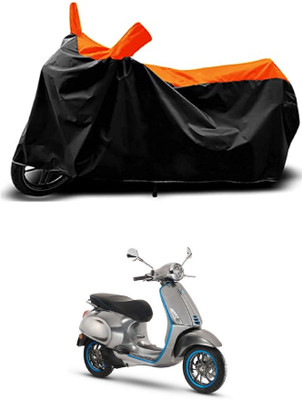 VESMEI Two Wheeler Cover for Vespa(Piaggio Vespa, Orange)