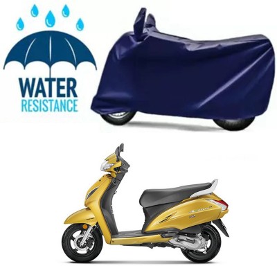 MWBB Two Wheeler Cover for Honda(Activa 6G, Blue)