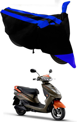 MMSSTAR Waterproof Two Wheeler Cover for Okinawa(Ridge, Blue, Black)