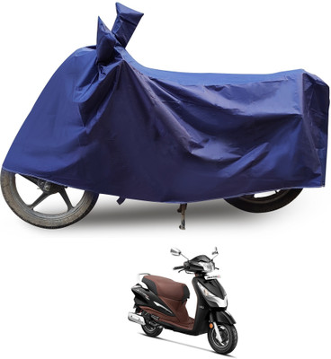 Auto Hub Two Wheeler Cover for Hero(Destini 125, Blue)