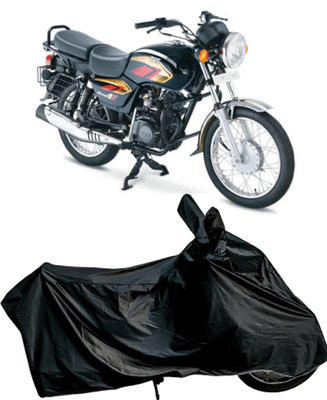 Autofly Waterproof Two Wheeler Cover for TVS(Max 4R, Black)