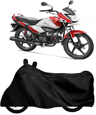Autoinnovation Waterproof Two Wheeler Cover for Hero(Splendor I Smart, Black)