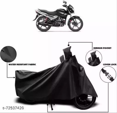 gurukul mart Waterproof Two Wheeler Cover for DSK Benelli(300 BS6, Black)