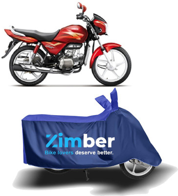 APNEK Two Wheeler Cover for Hero(Splendor Plus, Blue, Blue)