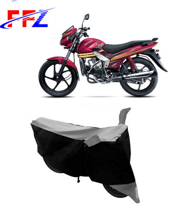 FFZ Waterproof Two Wheeler Cover for Mahindra(Centuro Rockstar, Black, Grey)