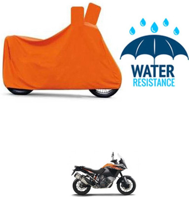 DeepShakshi AUTOMOTIVE Waterproof Two Wheeler Cover for KTM(RC 390, Orange)
