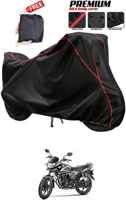 DeepShakshi AUTOMOTIVE Two Wheeler Cover for Honda(CB Shine, Black)