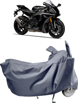 Amexride Two Wheeler Cover for Yamaha(YZF R1 BS6, Grey)