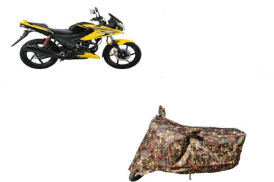 Anlopeproducts Waterproof Two Wheeler Cover for Honda(CBF Stunner, Red)