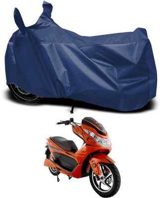 RABABLI Waterproof Two Wheeler Cover for Okinawa(Cruiser BS6, Blue)