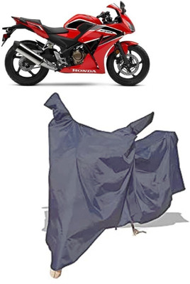 Amexride Two Wheeler Cover for Honda(CBR300R BS6, Grey)