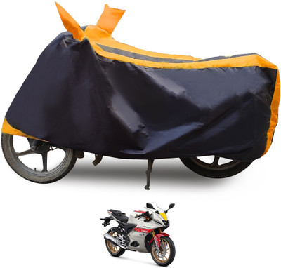 Euro Care Waterproof Two Wheeler Cover for Yamaha(R15, Orange)