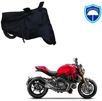 MMSSTAR Waterproof Two Wheeler Cover for Ducati(Monster 795, Black)