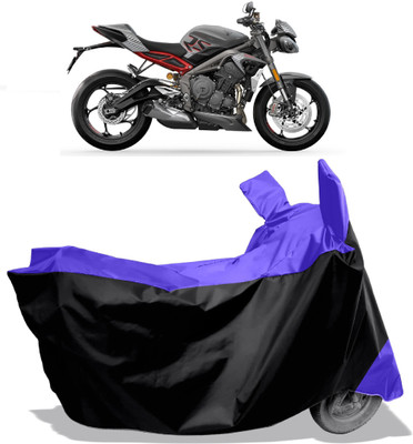 Amexride Two Wheeler Cover for Triumph(Street Triple RS BS6, Multicolor)
