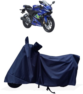 Tricway Two Wheeler Cover for Yamaha(YZF R15 V3 Moto GP Edition BS6, Blue)