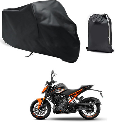 PAGORA Waterproof Two Wheeler Cover for KTM(250 Duke, Black)