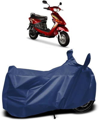 KEDIT Two Wheeler Cover for Indus(Yo Spark, Blue)