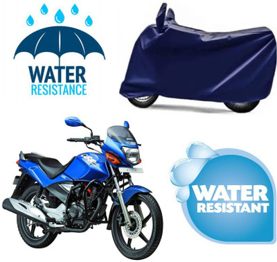 Mdstar Waterproof Two Wheeler Cover for Honda(CBZ Extreme, Blue)