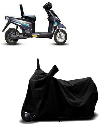 KEDIT Two Wheeler Cover for Hero(Electric NYX BS6, Black)