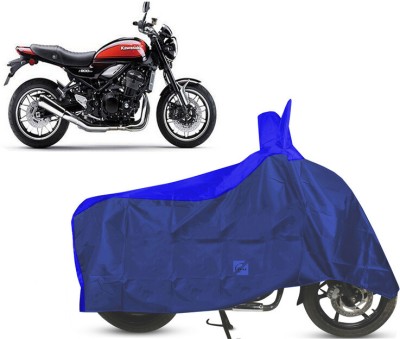 EGAL Waterproof Two Wheeler Cover for Kawasaki(Z900RS BS6, Blue)