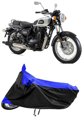 GROFATIK Two Wheeler Cover for Benelli(Imperiale 400, Blue)