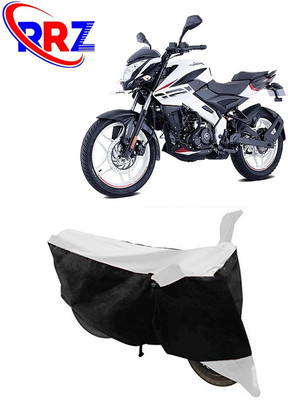 RRZ Waterproof Two Wheeler Cover for Bajaj(Pulsar NS 160, Black, White)