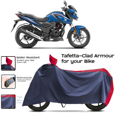 WMIZEXA Two Wheeler Cover for Universal For Bike(SR 160, Red, Blue)