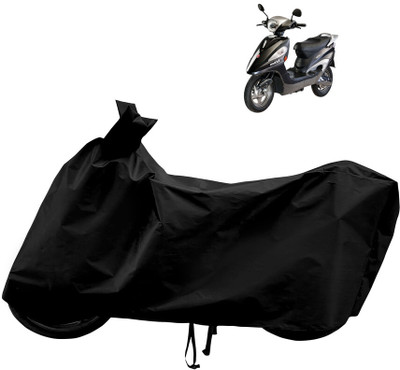 Horseyaart Waterproof Two Wheeler Cover for Hero Electric(Electric Maxi, Black)