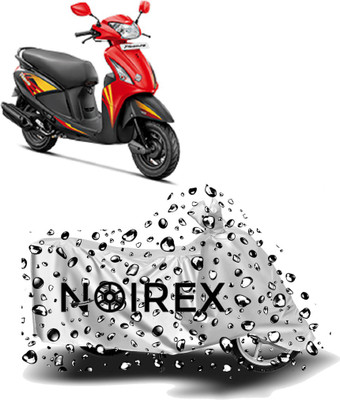 NOIREX Two Wheeler Cover for Hero(Pleasure, Silver)