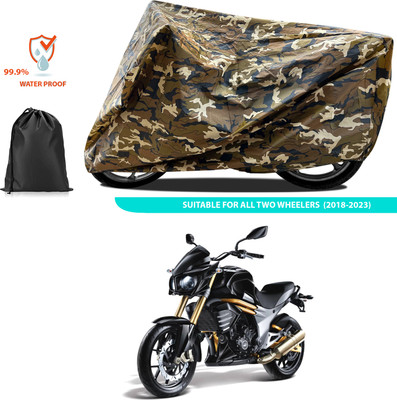 PAGORA Waterproof Two Wheeler Cover for Mahindra(Mojo, Yellow)