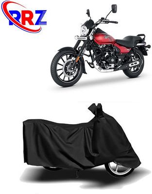 RRZ Waterproof Two Wheeler Cover for Bajaj(Avenger Street 160, Black)