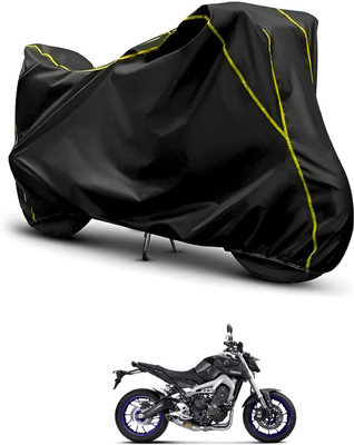 PAGORA Waterproof Two Wheeler Cover for Yamaha(MT-09, Black, Black)