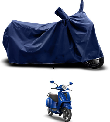 CODOKI Waterproof Two Wheeler Cover for Bajaj(New Chetak, Blue)