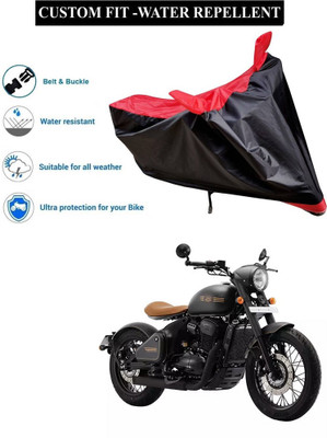 CODOKI Waterproof Two Wheeler Cover for JAWA(Perak, Red)