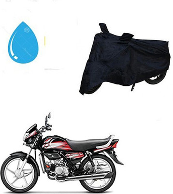 DeepShakshi AUTOMOTIVE Waterproof Two Wheeler Cover for Hero(HF Deluxe, Black)