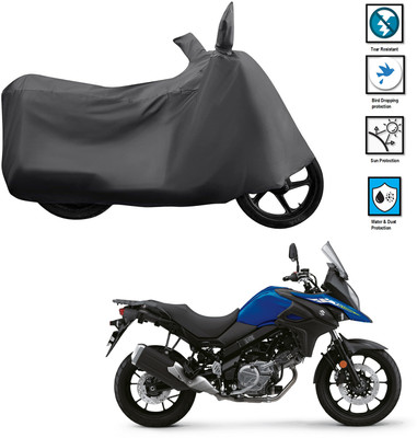 CODOKI Waterproof Two Wheeler Cover for Suzuki(Grey)