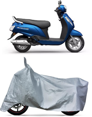 Vozilo Waterproof Two Wheeler Cover for Suzuki(Access 125, Silver)