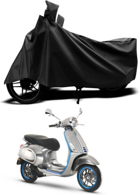 AASHTIK MART Two Wheeler Cover for Vespa(Vespa SXL 125, Black)