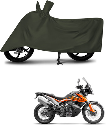 DeepShakshi AUTOMOTIVE Waterproof Two Wheeler Cover for KTM(Green)