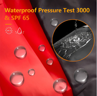 AutoRetail Waterproof Two Wheeler Cover for TVS(Scooty Zest, Blue, Red)