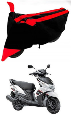 AutoGalaxy Waterproof Two Wheeler Cover for Yamaha(Ray Z, Red, Black)