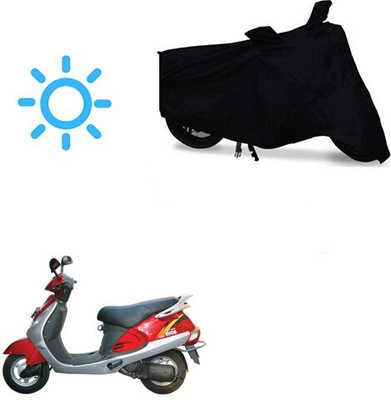 MMSSTAR Waterproof Two Wheeler Cover for Kinetic(Nova, Black)