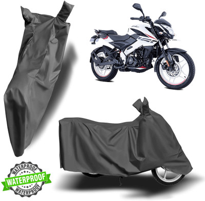 NG Auto Front Waterproof Two Wheeler Cover for Bajaj(Pulsar NS 160, Grey)