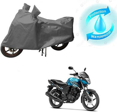 MMSSTAR Waterproof Two Wheeler Cover for Yamaha(SZ-RR, Grey)