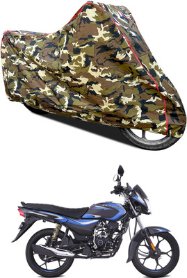 AutoGalaxy Waterproof Two Wheeler Cover for Bajaj(Platina 110, Yellow)
