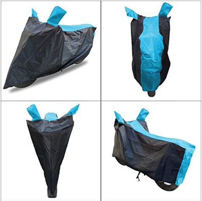 AutoRash Waterproof Two Wheeler Cover for TVS(NTORQ, Black)
